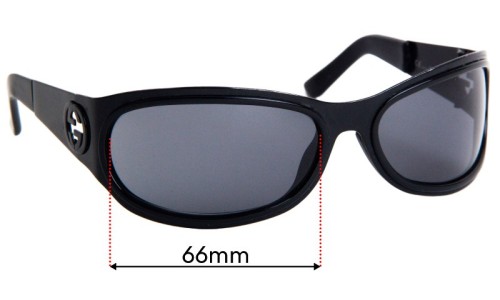 Gucci GG 2744/S Replacement Sunglass Lenses 66mm 