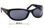 Sunglass Fix Replacement Lenses for Gucci GG 2755/S  - 66mm Wide 