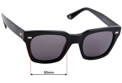 Sunglass Fix Replacement Lenses for Gucci GG 1099/S - 50mm Wide 