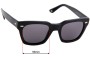 Sunglass Fix Replacement Lenses for Gucci GG1099/S - 50mm Wide 