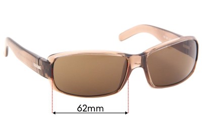 Sunglass Fix Replacement Lenses for Gucci GG1445/S - 62mm Wide 