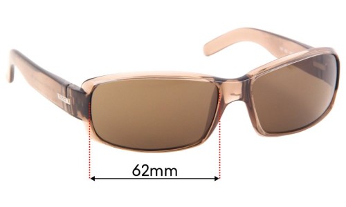 Sunglass Fix Replacement Lenses for Gucci GG1445/S - 62mm Wide 