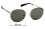 Sunglass Fix Replacement Lenses for Guess GU5202 - 52mm Wide 