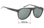 Sunglass Fix Replacement Lenses for Hardy Amies 9038  - 54mm Wide 