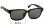 Sunglass Fix Replacement Lenses for Hugo Boss 0406/F/S - 56mm Wide 