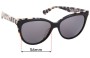 Sunglass Fix Replacement Lenses for Kate Spade Daesha/S - 56mm Wide 
