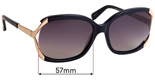 Kate Spade Laurie/S 57mm Lens Replacement display picture 1
