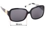 Sunglass Fix Replacement Lenses for Kate Spade Lulu2/P/S - 55mm Wide 