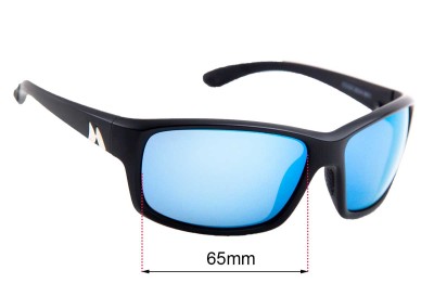 Mako 9604 MO1 Replacement Lenses 65mm wide 