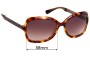 Sunglass Fix Replacement Lenses for Marc by Marc Jacobs MMJ 127/S - 58mm Wide 