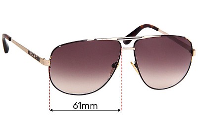 Marc by Marc Jacobs MMJ 131/S Ersatzgläser 61mm wide 