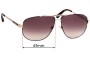 Sunglass Fix Replacement Lenses for Marc by Marc Jacobs MMJ 131/S - 61mm Wide 