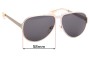 Sunglass Fix Replacement Lenses for Marc by Marc Jacobs MMJ 193/S - 58mm Wide 