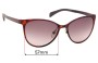 Sunglass Fix Replacement Lenses for Marc by Marc Jacobs MMJ 451/S Aioha - 57mm Wide 
