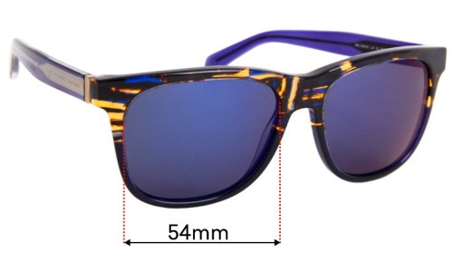 Sunglass Fix Replacement Lenses for Marc by Marc Jacobs MMJ 360/N/S  - 54mm Wide 