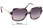 Sunglass Fix Replacement Lenses for Michael Kors MK2053 Bia - 56mm Wide 