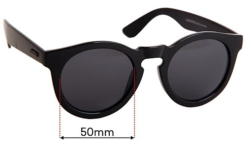 Minkpink Girl Crush Replacement Lenses 50mm wide 
