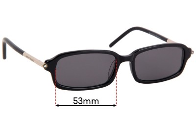 Montblanc MB 115 Replacement Lenses 53mm wide 