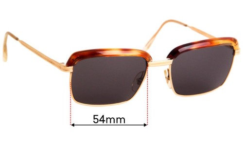 Sunglass Fix Replacement Lenses for Morel Ulysse - 54mm Wide 