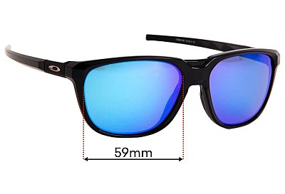 Oakley Anorak OO9420 Verres de Remplacement 59mm wide 