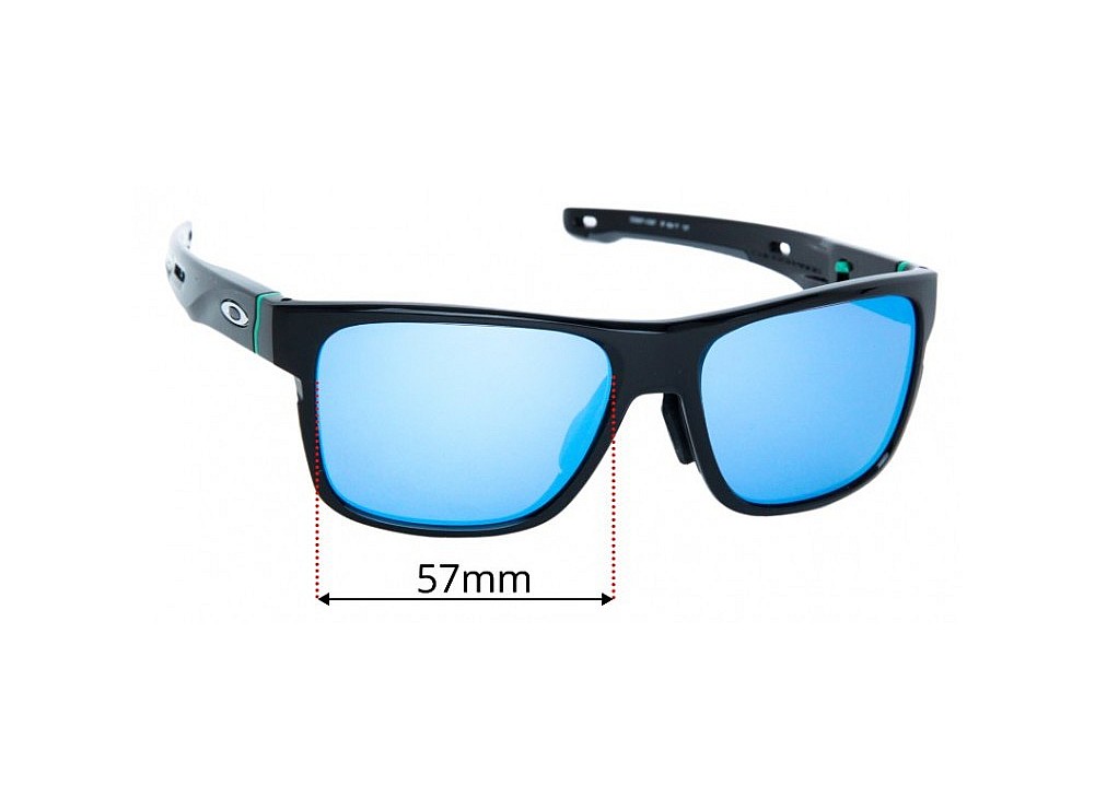 Sunglass Fix Ersatzgläser für Oakley Crossrange OO9371 (Asian Fit) - 57mm Wide Sunglass Fix Ersatzgläser für Oakley Crossrange OO9371 (Asian Fit) - 57mm Wide