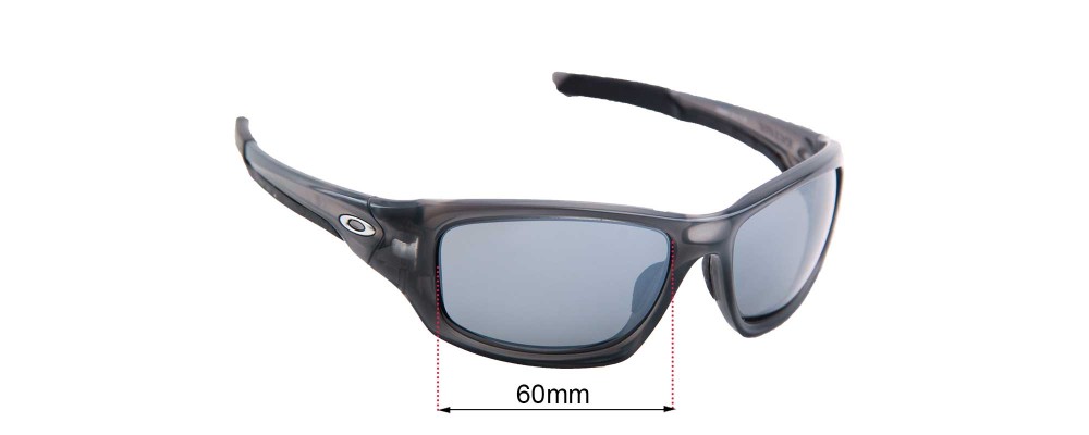 Sunglass Fix Replacement Lenses for Oakley Valve OO9236 - 60mm Wide