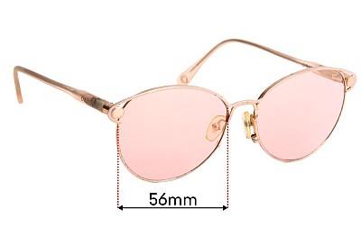Oroton  Avalon Verres de Remplacement 56mm wide 