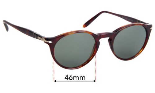 Sunglass Fix Replacement Lenses for Persol 3092-V - 46mm Wide 