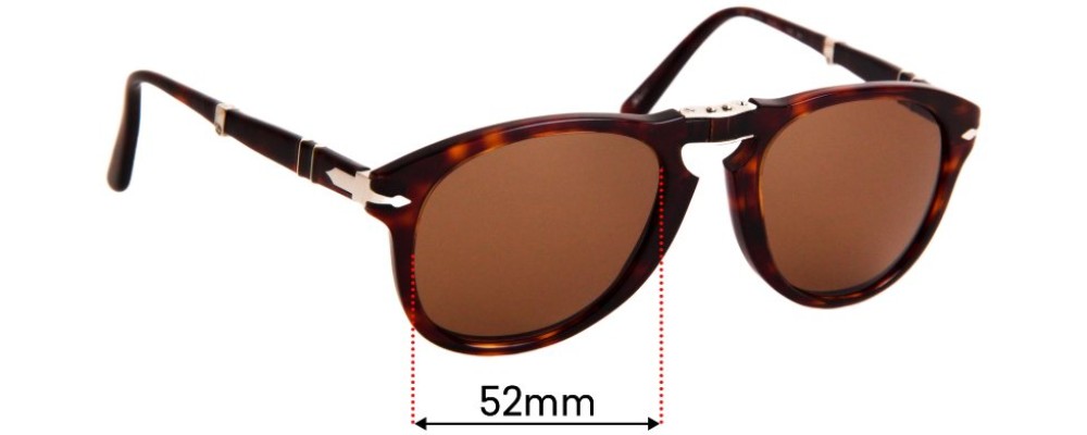 Persol 714 Replacement Lenses 52mm
