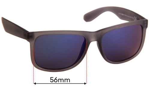 Sunglass Fix Replacement Lenses for Polar Glare PG6012C - 56mm Wide 