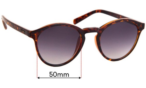 Sunglass Fix Replacement Lenses for Polaroid PLD 1013/S - 50mm Wide 