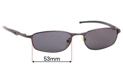Police S2880 Replacement Lenses 53mm wide 