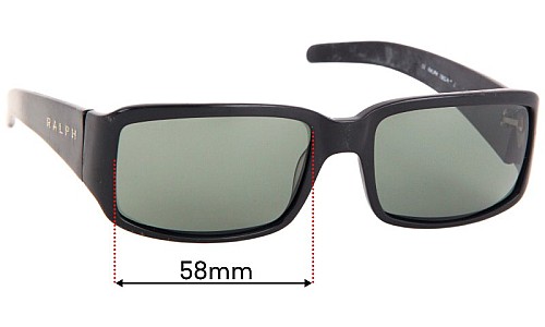 Polo Ralph 7563/N/S Lentes de Repuesto 58mm wide 