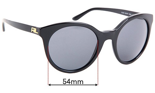 Polo RL 8138 Replacement Lenses 54mm wide 