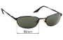 Sunglass Fix Replacement Lenses for Ray Ban B&L W2963 - 55mm Wide 