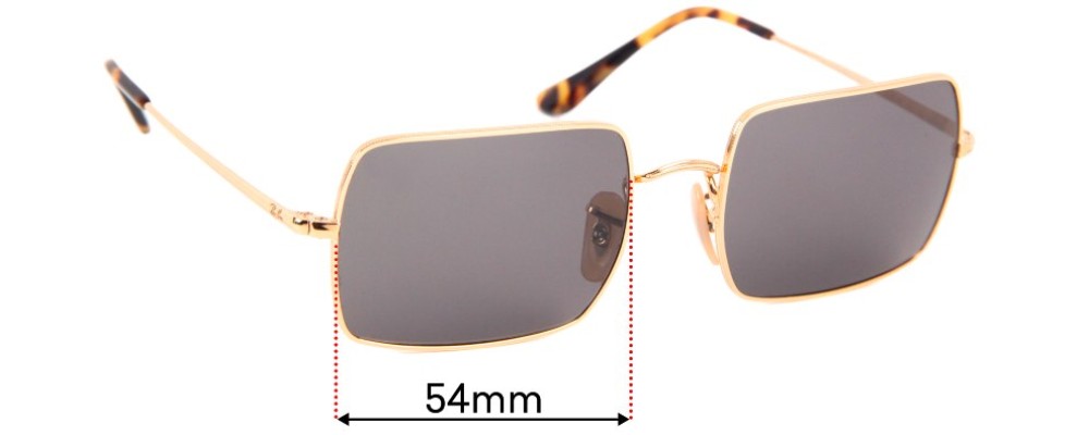 Ray Ban RB1969 Rectangle 54mm Replacement Lenses