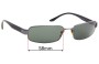 Sunglass Fix Replacement Lenses for Ray Ban RB3256 - 58mm Wide 