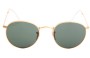 Ray Ban RB3447 Round Metal Replacement Lenses Front View 
