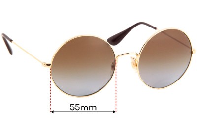 Ray Ban RB3592 Replacement Lenses 55mm wide 