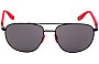 Ray Ban RB3659-M Replacement Lenses 57mm Wide - Front View 