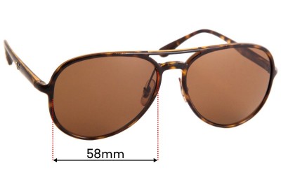 Ray Ban RB4320-CH Replacement Lenses 58mm wide 