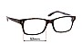 Sunglass Fix Verres de Remplacement pour Ray-Ban RB5255 Optics - 53mm Wide 