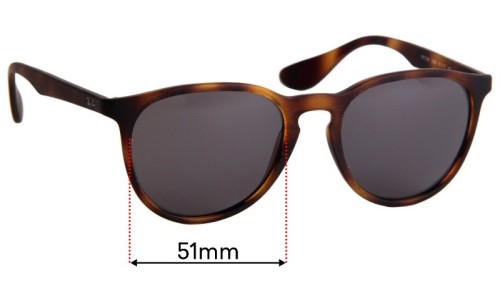 Sunglass Fix Replacement Lenses for Ray Ban RB7046 - 51mm Wide 