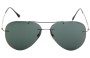 Ray Ban RB8055 Replacement Lenses Front View 
