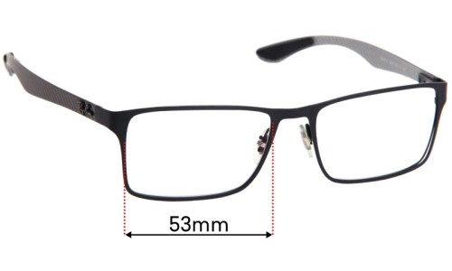 Ray Ban RB8415 Replacement Lenses 53mm wide 