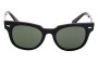 Ray Ban Meteor RB2168 Replacement Sunglass Lenses - 50mm wide Front View 