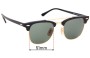 Sunglass Fix Replacement Lenses for Ray Ban RB3816 - 51mm Wide 