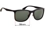 Sunglass Fix Replacement Lenses for Ray Ban RB4313  - 58mm Wide 