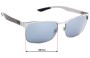 Sunglass Fix Replacement Lenses for Ray Ban RB8319 - 60mm Wide 