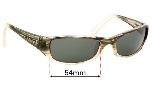 Sunglass Fix Replacement Lenses for Rudy Project Heritage - 54mm Wide 